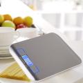 11LB/5000g Protable Digital Kitchen Scales Stainless Steel Cooking Food Measuring Tools LED Display Electronic Kitchen Scales