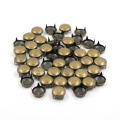 100Pcs Round Studs Rivets Four Claw Metal Nailheads Rivet Rivets For Leather Punk Rock Stud For Garment,Bags,Shoes,Bracelets