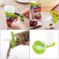 1pcs Household Food Snack Storage Seal Sealing Pour Bag Clips Sealer Clamp Food Bag Clip Kitchen Tool Home Food Close Clip Seal