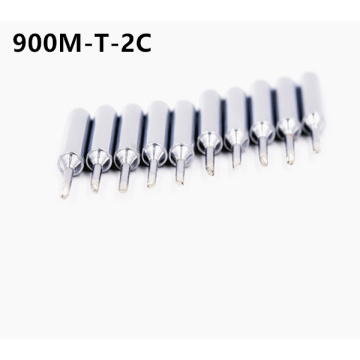 SZBFT 10 X Lead-free Replaceable 900M-T-2C Soldering Iron Tips For Soldering Station free shipping