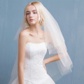 Bridal Veils New Short White Women Veils With Comb Wedding Accessories Bridal Wedding Veil