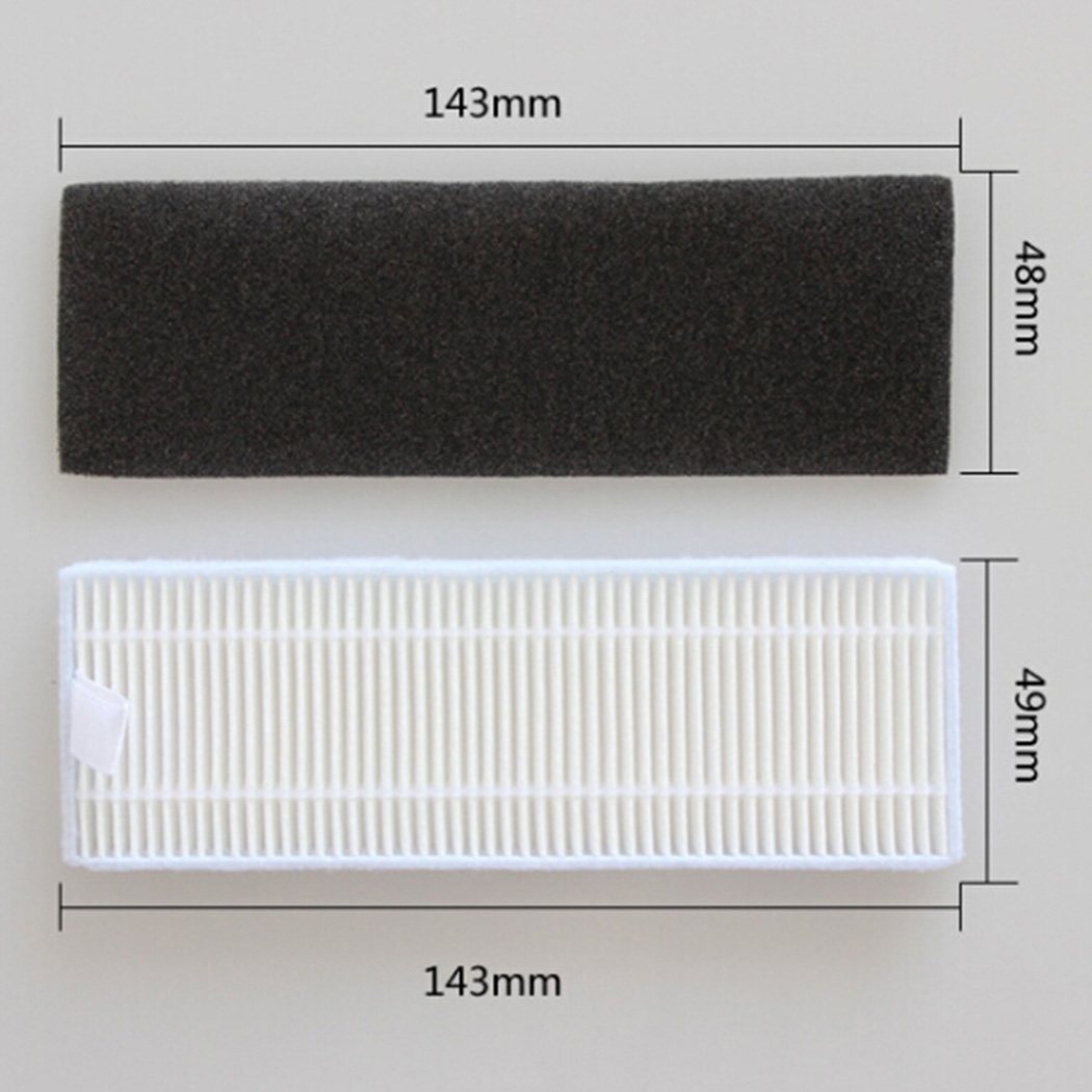 Filter Side Brush Roller Brush For Silvercrest SSR1 Robot Vacuum Cleaner Absolute Replacement Attachment Home Appliance Parts