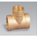 Brass pipe fitting brass Female Equal Tee