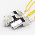 1Pcs Referee Stainless Steel Metal Whistle With Rope Team Sports Rugby Soccer Basketball Cheerleaders Training Supply wholesale