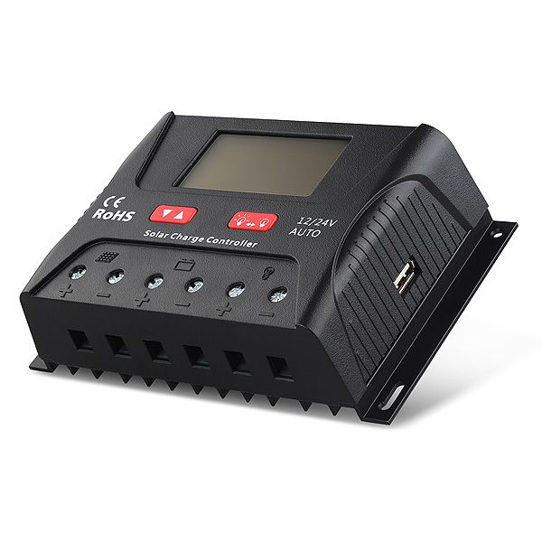 60A 50A 12V 24V AUTO Solar Charger Controller Lithium Battery HP2450 HP2460 with Communication function and LCD display