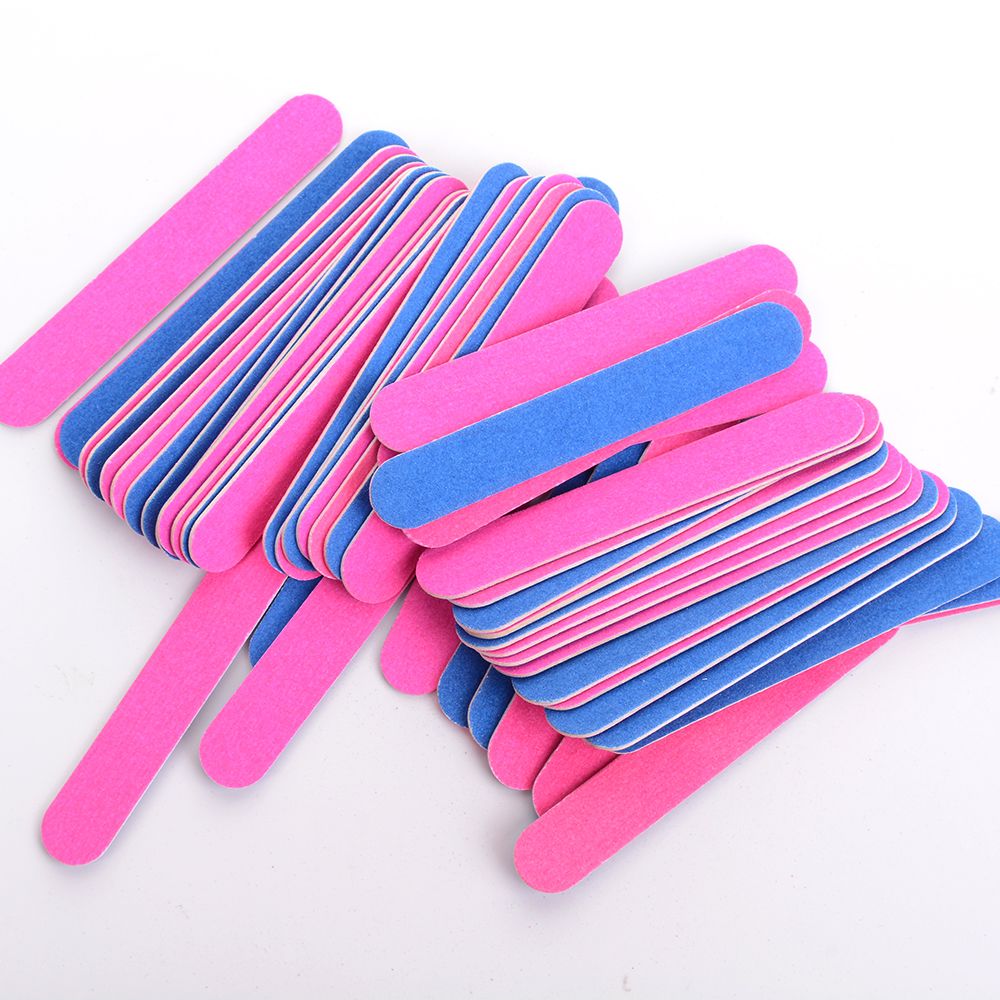 20pcs Professional Nail Files and Buffers for Women Girls, Sanding Nail Buffering Files for Home and Salon Use for False Nails