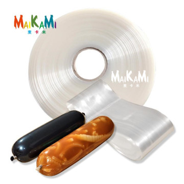 5 Meters Food Grade Casings for Sausage Salami Wide 50mm Shell for Sausage Maker Machine Hot Dog Plastic Casing Inedible Casings