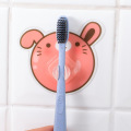 Strong Multi-function Suction Wall-shaped Toothbrush Holder Bathroom Brush Holder Unperforated Toothbrush Toothpaste Holder