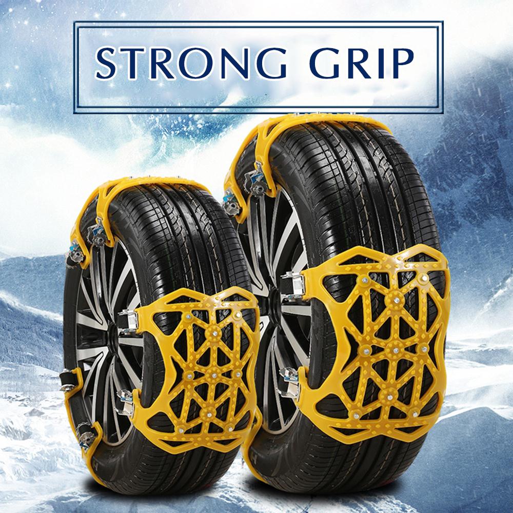 Universal Anti-Skid Chain Resistant Skidproof Belt Strap Metal Snow Chain Skidproof Chains