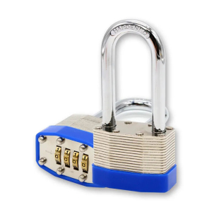 Durable 4 Digital Code Keyless Combination Laminated Padlock