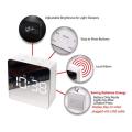 Digital LED Alarm Clock Multifunctional Noiseless LED Mirror Clock Display Electronic Desk Table Clocks