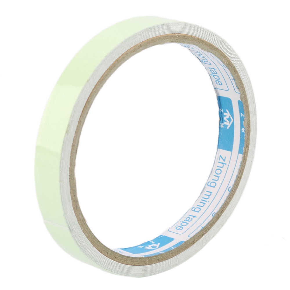 3M 12mm Luminous Tape Night Vision Glow In Dark Self-adhesive Warning Tape Safety Security Home Decoration Tapes