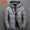 Daiwa Fishing Clothing Men Jacket Winter Fishing SuitsThicken Fishing Wear Warm Zipper Pocket Fishing Shirts Men Fishing Clothes