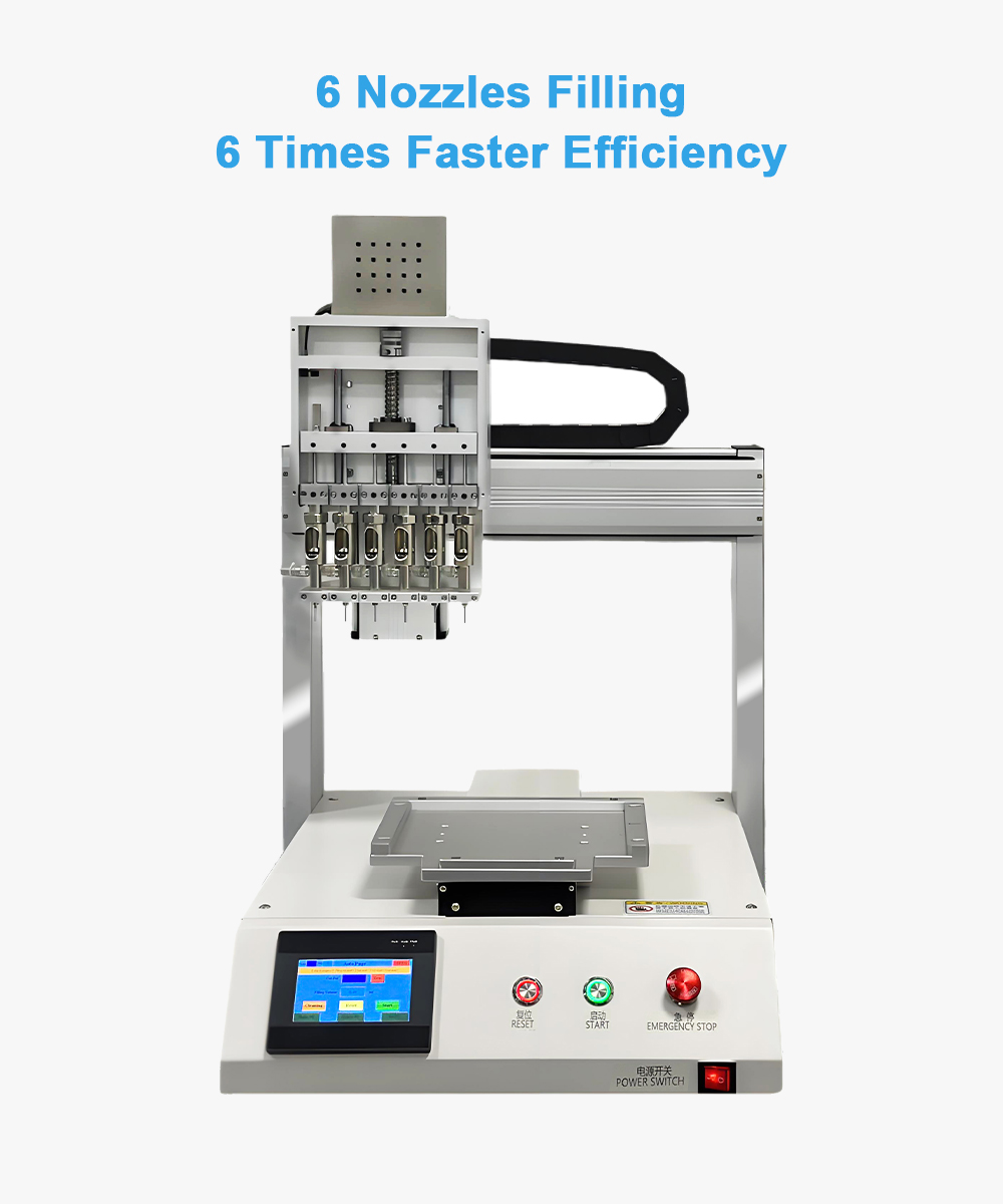 6 Heads Disposable vape filling machine
