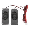 4 Ohm 3W LCD Panel Speaker Amplifier o Frequency Output for V59/56/59 3463A SKR.03 - Black (30mm x 70mm) 1 Pair