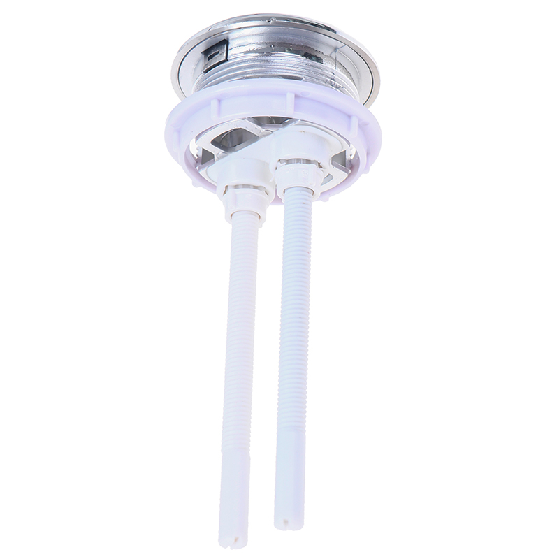 ABS Dual Flush Toilet Water Tank Push Buttons Rods 48mm Length E2shopping --M25