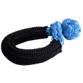 Blue 7/16"*2.75inch ATV Winch Shackle,11mm*70mm UHMWPE Shackle,Soft Shackles made by Synthetic Winch Rope