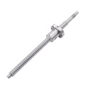 Free shipping SFU1204 L-400mm rolled ball screw C7 with 1204 flange single ball nut for BK/BF10 end machined CNC parts