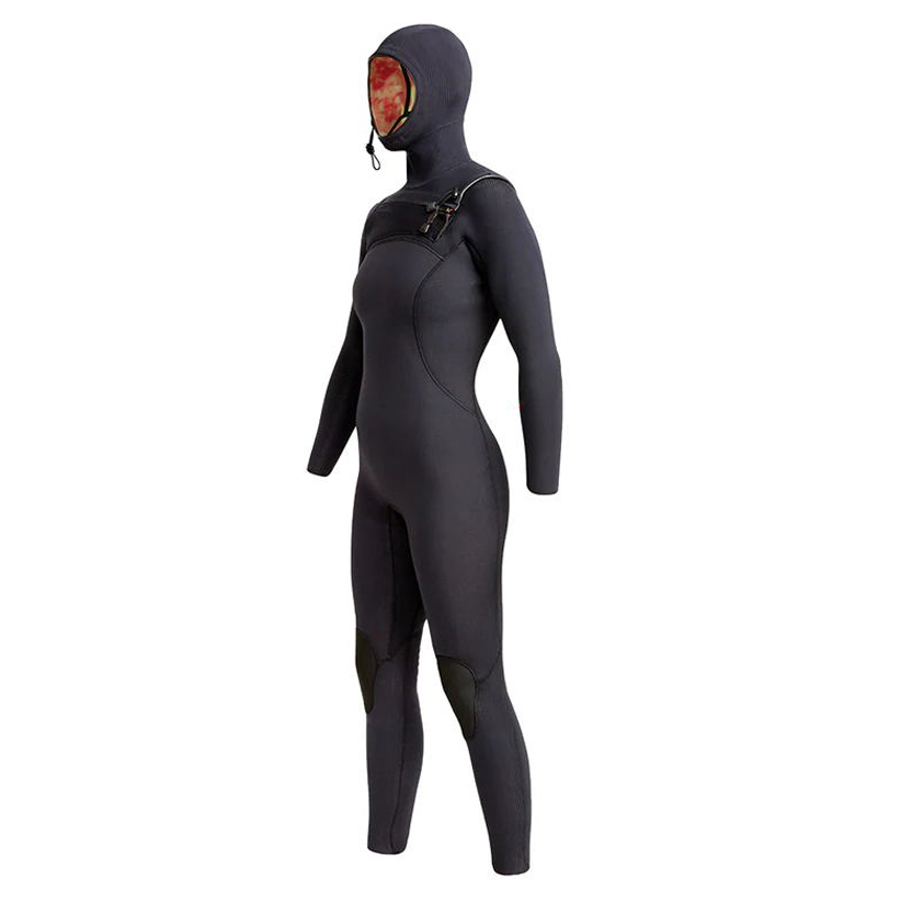 Women S 5mm Front Zip Hooded Full Wetsuit