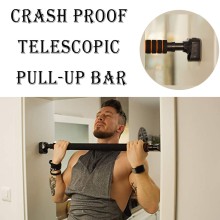 Door Horizontal Bar Adjustable Training Bars For Home Sports Bar Workout Pull Up Arm Training Sit Up Bar Fitness Equipments L716