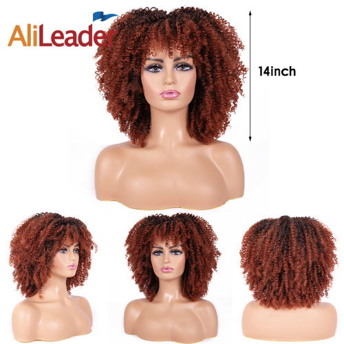 14 Inch Synthetic Short Afro Kinky Curly Wig Supplier, Supply Various 14 Inch Synthetic Short Afro Kinky Curly Wig of High Quality