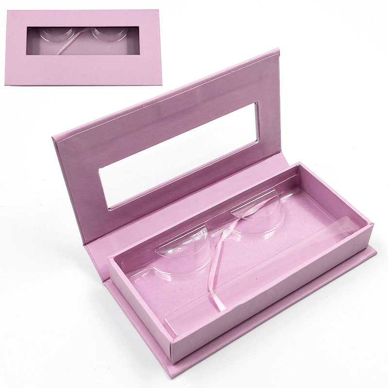 pink eyelash box