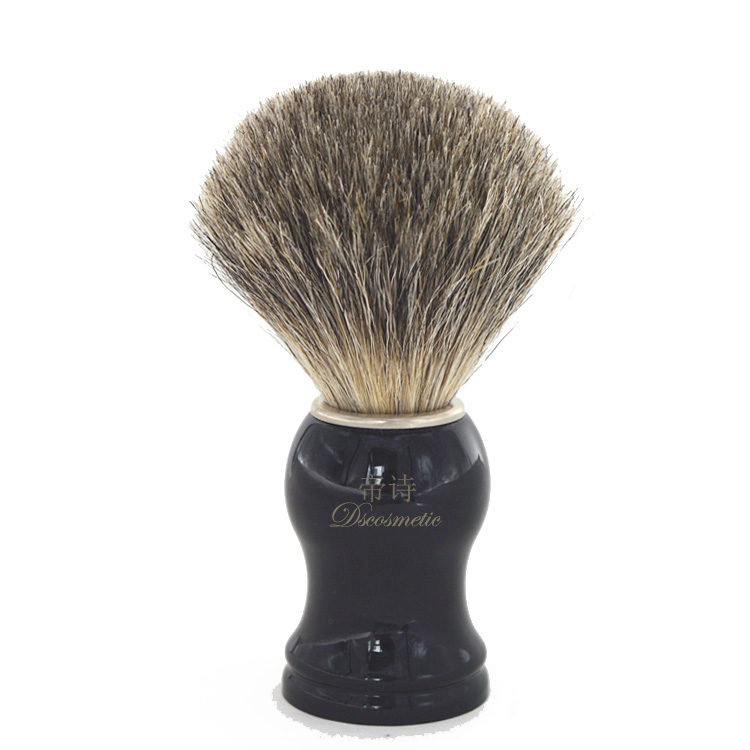 Pure Badger Hair Shaving Brush with Resin Handle Face Barber Beauty Tool traditional shaving