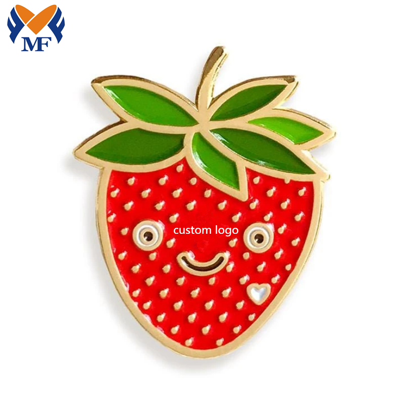 Strawberry Pin Badge