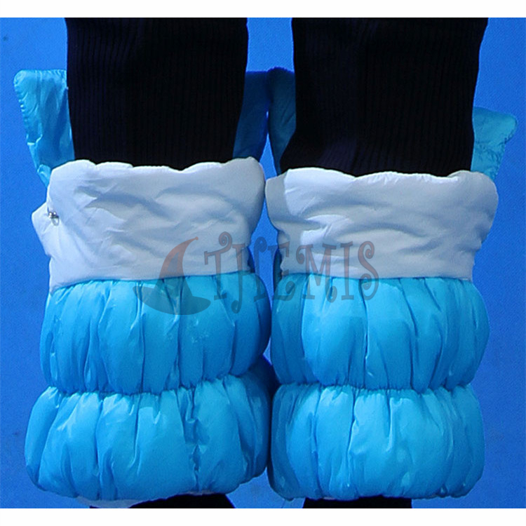 Athemis Dramatical Murder Seragaki Aoba shoe covers handcrafted hand-made winter costume parts and anime cosplay accessories