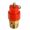 1/4'' BSP Air Compressor Safety Relief Valve 120PSI Pressure Release Regulator 9mm Diameter For Pressure Piping/Vessels