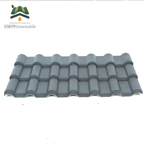 Greenutile ASA Synthetic Resin Tiles for Garden Gazebos and Pavilions