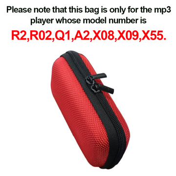 MP3 Player with Digital Storage Bag Mobile Phone Data Cable Package Zipper Bag Portable Zip Lock Organizer case 2018