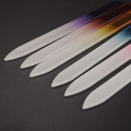 1PCS Professional Glass Nail File Durable Buffing Grit Sand Gradient Rainbow Crystal Nail Buffers Manicure Nail Art Tools