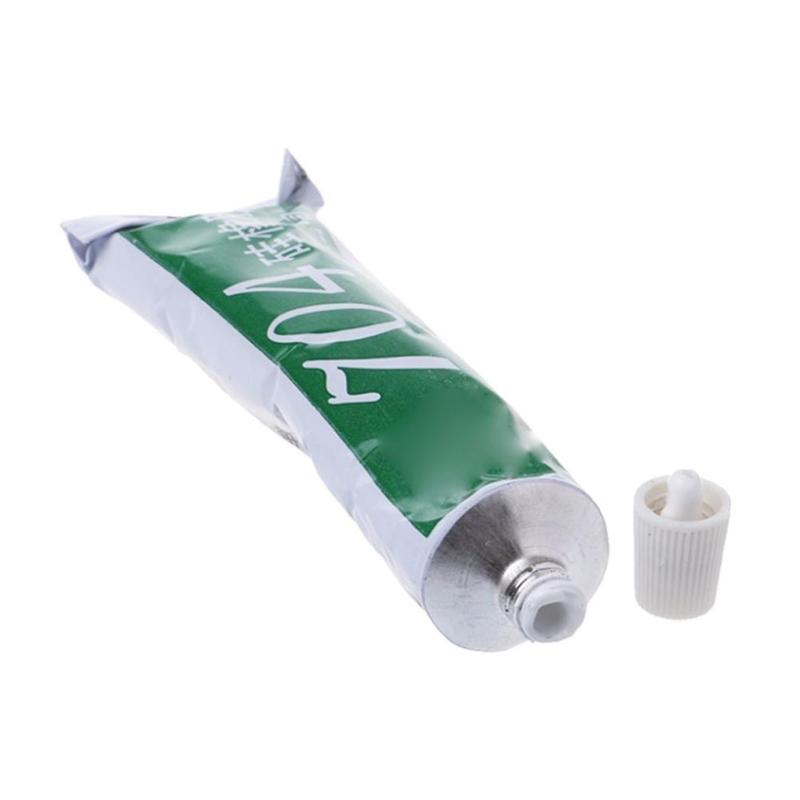 704 Fixed High Temperature Resistant Silicone Rubber Sealing Glue Waterproof Silicone Rubber Glue White