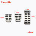 Carmilla Car Styling Accessories Fit for Kia Niro 2019 2020 Car Pedals Car Brake Pedal Gas Pedal Cover