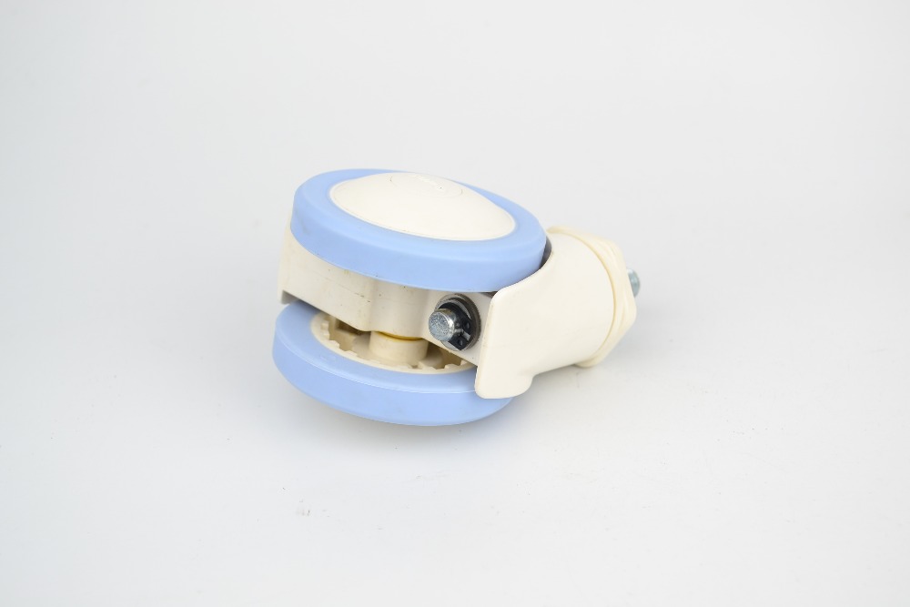 2inch/2.5inch ,Beautiful Medical casters/wheels With Point brake,M10x20 screw ,Convenient,For Hospital trolley,Crib