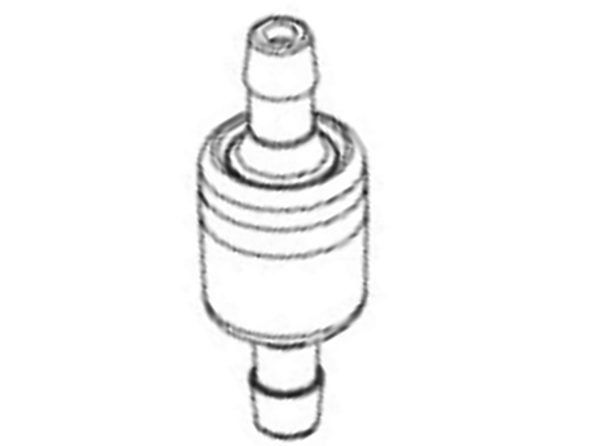 plastic check valve image