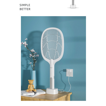 New Electric Insect Racket Swatter Zapper USB Rechargeable Mosquito Swatter Kill Fly Bug Zapper Killer Trap