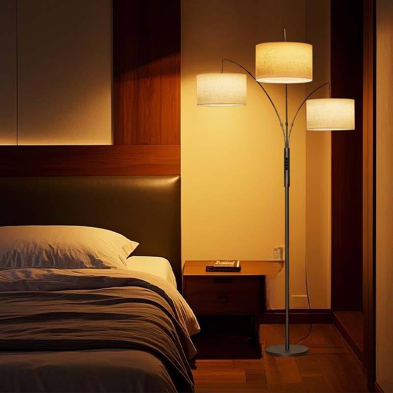 energy-efficient-multi-head-floor-light-for-home-decor