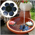 Solar Fountain Water Pump Garden Pond Fish Tank Bird Bath Park Indoor Landscape