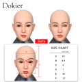 Dokier Crossdressing Soft Silicone cosplay Costume Masks Props for Crossdresser Transvestite Halloween Cosplay Male to Female