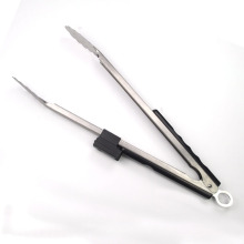 BBQ large food tongs with LED light