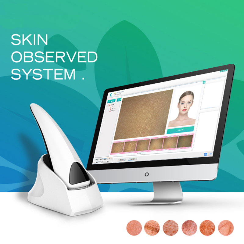 Portable Skin UV Analyzer Machine Wood Lamp Facial Skin Testing Examination Magnifying-Analyzer Lamp Machine Facial Skin Scanner