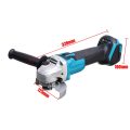 125/100mm Brushless Cordless Angle Grinder 4 Variable Speed Electric Grinding Machine For Makita 18V Battery (Without battery)
