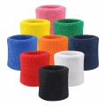 11Colors 1pair Wristband Sports Easy To Dry Breathable Wrist Sweatband Sports Protection For Tennis Basketball Squash Badminton