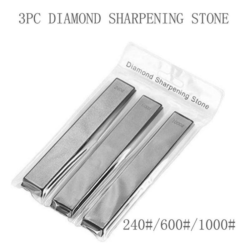240/1500 Grit Diamond Knife Sharpener Whetstone Stones Angle Sharpening Stone Professional Stones Grinder Knives Sharpening Tool