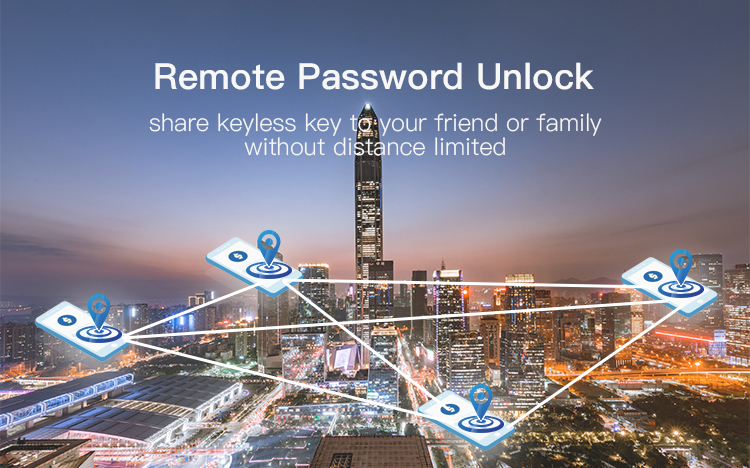 Tuya Biometric Fingerprint Lock, Security Intelligent Smart Lock With WiFi APP Password RFID Unlock,Door Lock Electronic Hotel