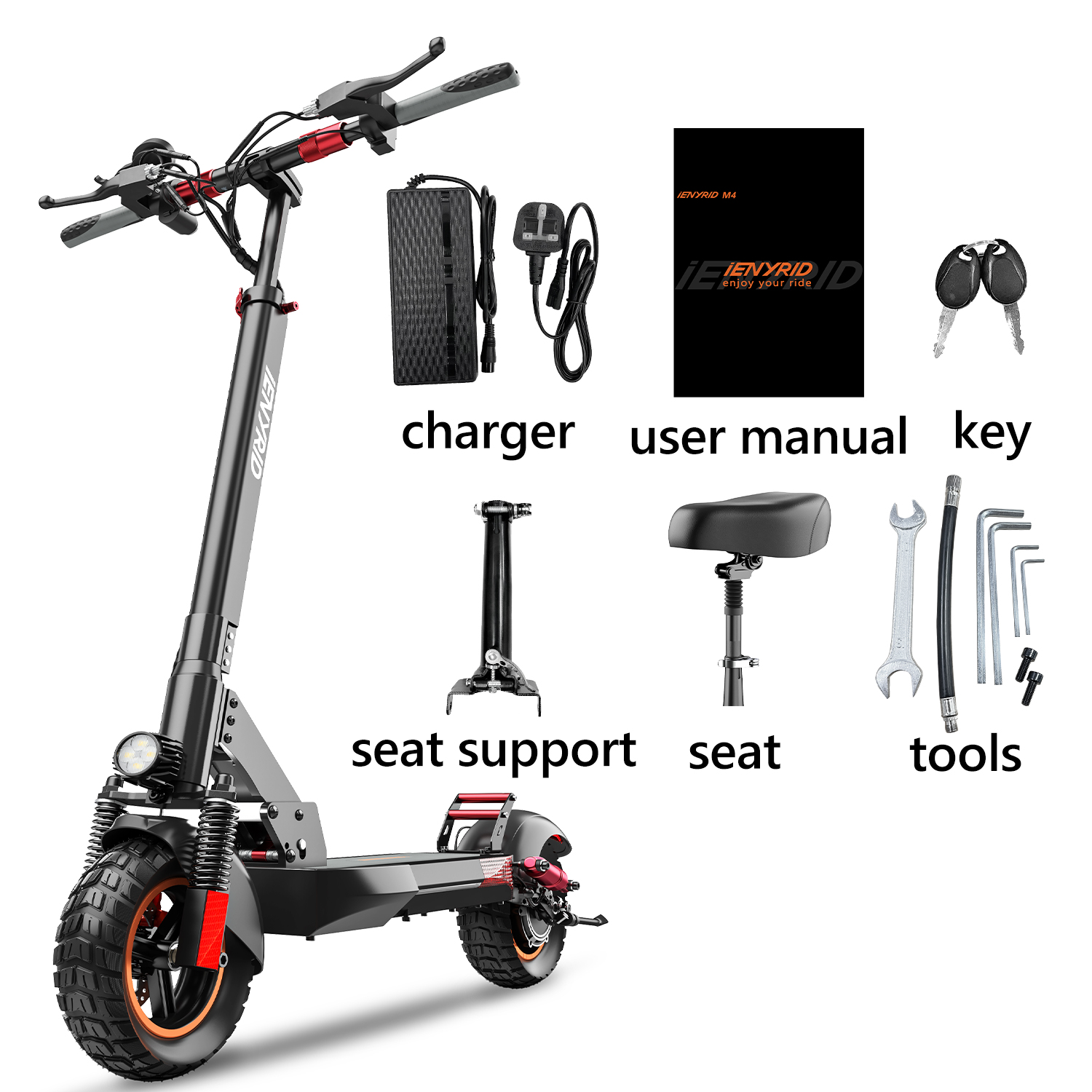 iE-M4 electric scooter 600w (17)