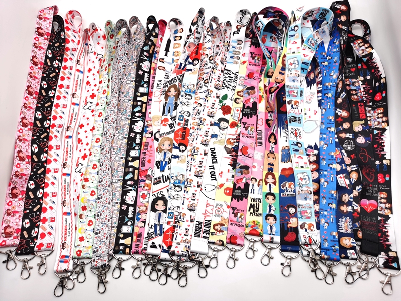 New Nurse Doctors Neck Strap Lanyards Badge Holder Rope Pendant Key Chain Accessorie