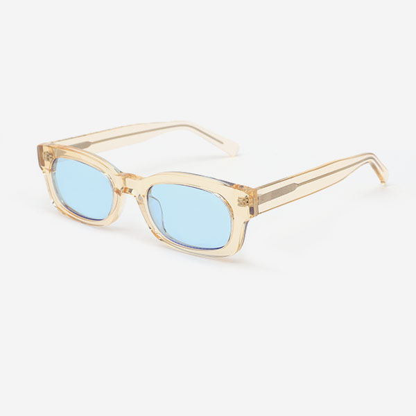 Retro Small Square Acetate Unisex Sunglasses  22A8003
